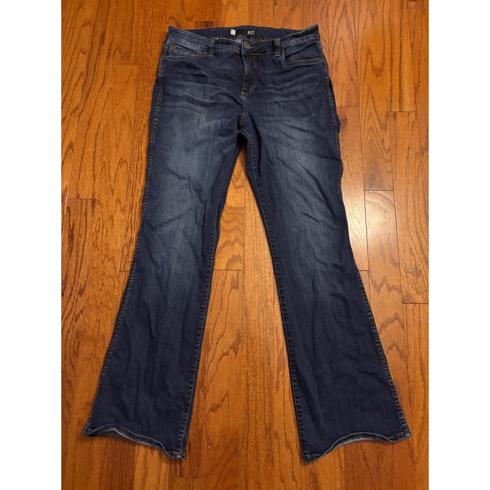 Kut From The Kloth Natalie Fab Ab Bootcut High Rise Jeans Size 14